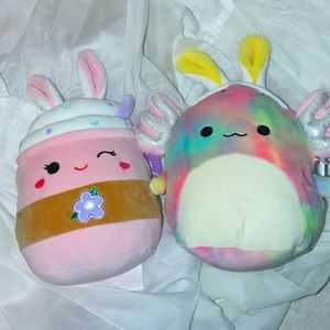 Suey And Tinley 8" Easter Squishmallows With Bunny Ears